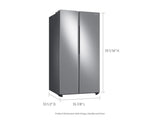 28 cu. ft. Smart Side-by-Side Refrigerator in Stainless Steel