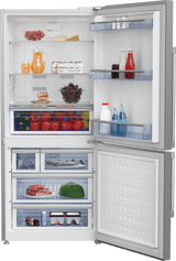 30" Freezer Bottom Stainless Steel Refrigerator with Auto Ice Maker