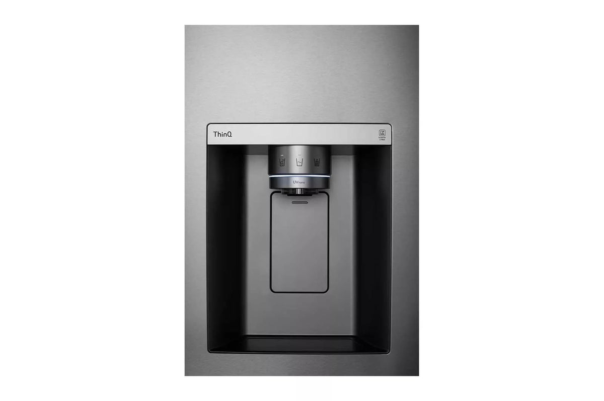 27 cu. ft. 36-inch Wide Side-by-Side Refrigerator - Stainless Steel