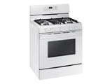 5.8 cu. ft. Freestanding Gas Range in White