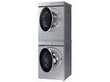 Bespoke 5.3 cu. ft. Ultra Capacity Front Load Washer with AI OptiWash™ and Auto Dispense in Silver Steel
