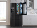 28 cu. ft. Food Showcase 4-Door French Door Refrigerator in Black Stainless Steel
