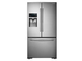 23 cu. ft. Food Showcase Counter Depth 3-Door Refrigerator in Stainless Steel