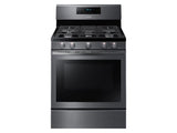 5.8 cu. ft. Freestanding Gas Range with Convection in Black Stainless Steel