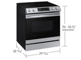 6.3 cu. ft. Smart Rapid Heat Induction Slide-in Range with Air Fry & Convection+ in Stainless Steel