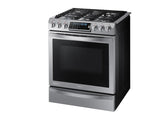 5.8 cu. ft. Chef Collection Slide-in Gas Range with True Convection in Stainless Steel