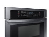 30" Microwave Combination Wall Oven in Black Stainless Steel