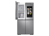 23 cu. ft. Smart Counter Depth 4-Door Flex™ refrigerator with Family Hub™ and Beverage Center in Stainless Steel