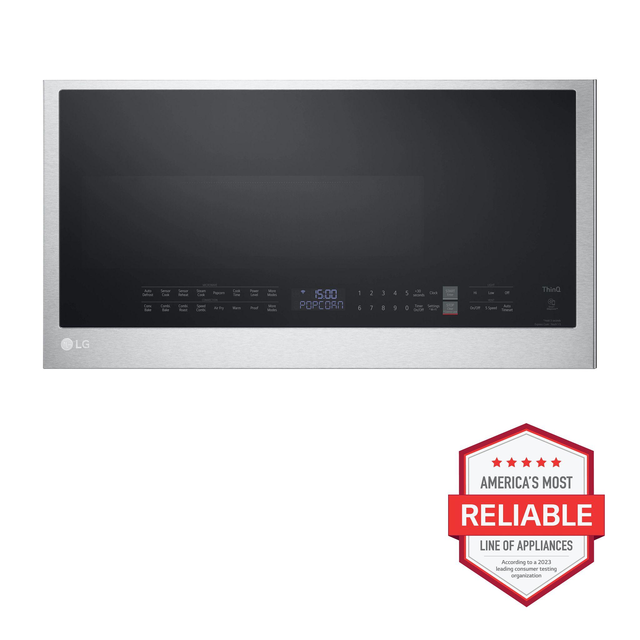 1.7 cu. ft. Smart Over-the-Range Convection Microwave with Air Fry