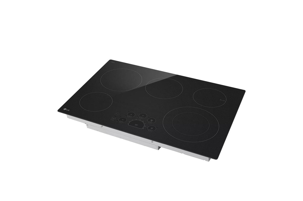 30" Radiant Cooktop, 5 Burner, Black, Energy Star