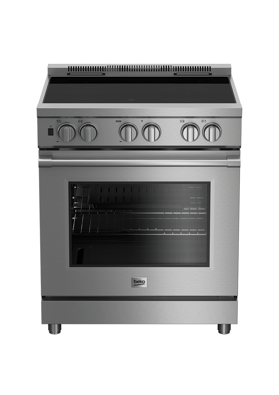 30" Stainless Steel Pro-Style Induction Range