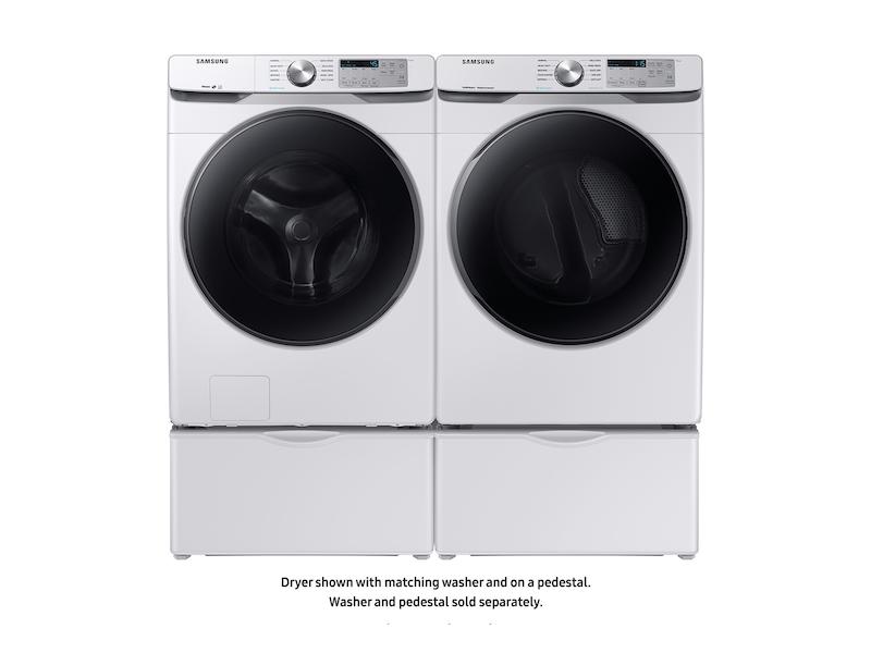 7.5 cu. ft. Electric Dryer with Steam Sanitize+ in White