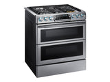 5.8 cu. ft. Slide-In Gas Range with Flex Duo™ & Dual Door in Stainless Steel