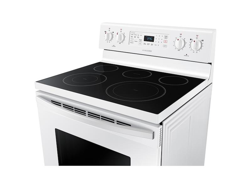 5.9 cu. ft. Freestanding Electric Range with Convection in White