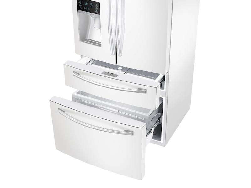 28 cu. ft. 4-Door French Door Refrigerator in White
