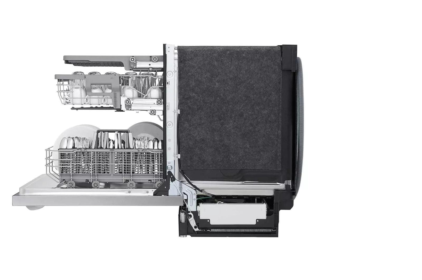 24-Inch QuadWash® Top Control Dishwasher - Stainless Steel