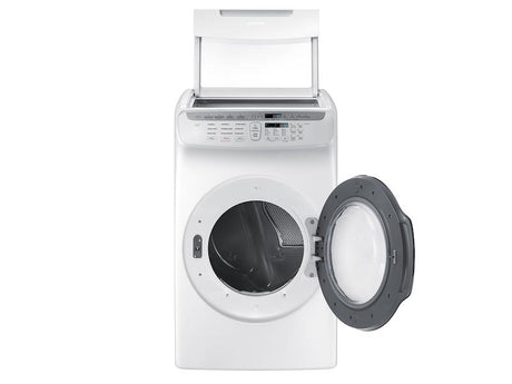7.5 cu. ft. Smart Electric Dryer with FlexDry™ in White