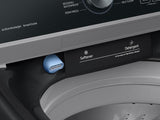 4.4 cu. ft. Top Load Washer with ActiveWave™ Agitator and Active WaterJet in Brushed Black