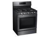 5.8 cu. ft. Freestanding Gas Range with Convection in Black Stainless Steel
