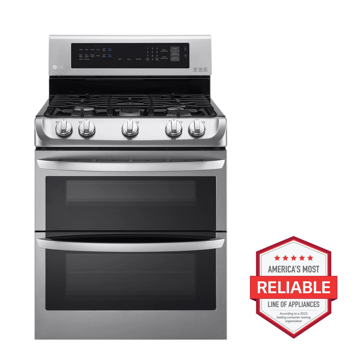 6.9 cu. ft. Gas Double Oven Range with ProBake Convection® and EasyClean®