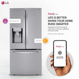 25 cu. ft. Smart wi-Fi Enabled French Door Refrigerator