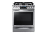 5.8 cu. ft. Chef Collection Slide-in Gas Range with True Convection in Stainless Steel