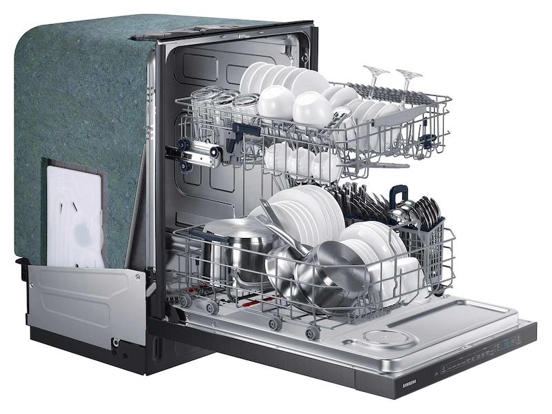 StormWash™ Dishwasher with Top Controls in Black Stainless Steel