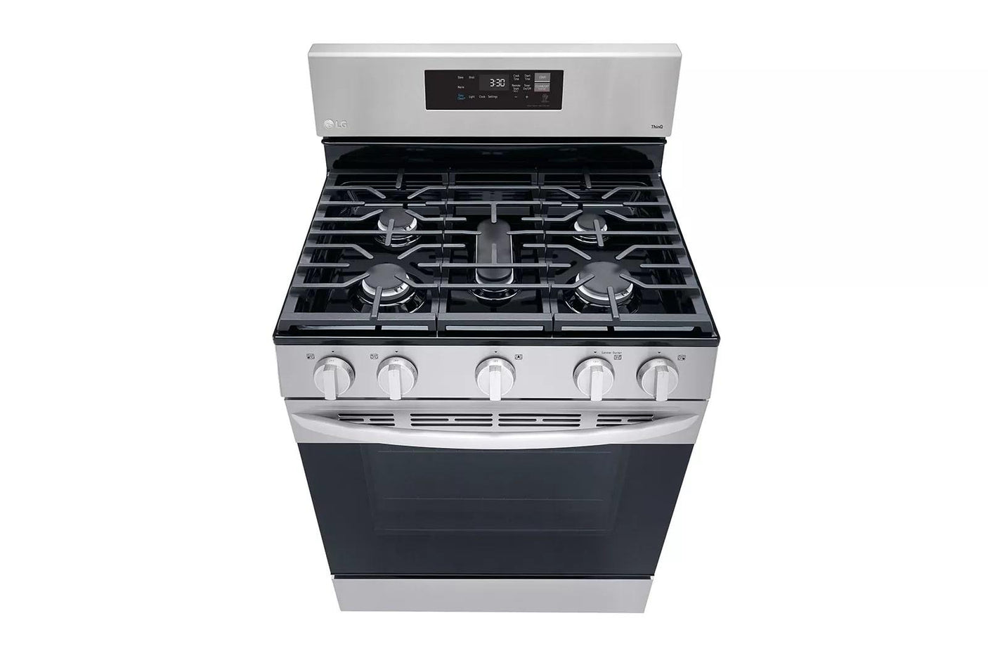 5.8 cu ft. Smart Wi-Fi Enabled Gas Range with EasyClean®