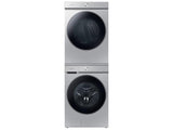 Bespoke 5.3 cu. ft. Ultra Capacity Front Load Washer with AI OptiWash™ and Auto Dispense in Silver Steel