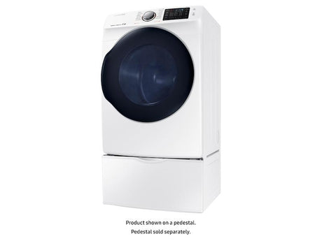 7.5 cu. ft. Gas Dryer in White