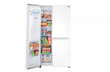 27 cu. ft. Side-by-Side Refrigerator with Smooth Touch Ice Dispenser