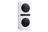Compact Single Unit LG WashTower™ with Center Control™ 2.4 cu.ft. Front Load Washer and 4.2 cu.ft. Electric Ventless HeatPump™ Dryer