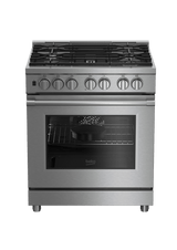 30" Stainless Steel Pro-Style Dual Fuel Range