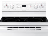 5.9 cu. ft. Freestanding Electric Range with Convection in White