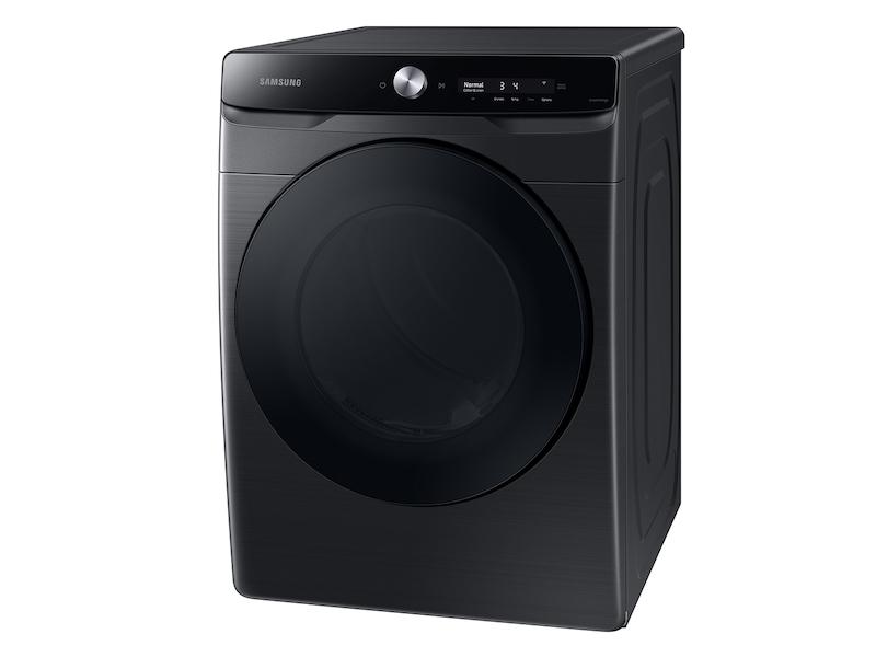 7.5 cu. ft. Smart Dial Electric Dryer with Super Speed Dry in Brushed Black