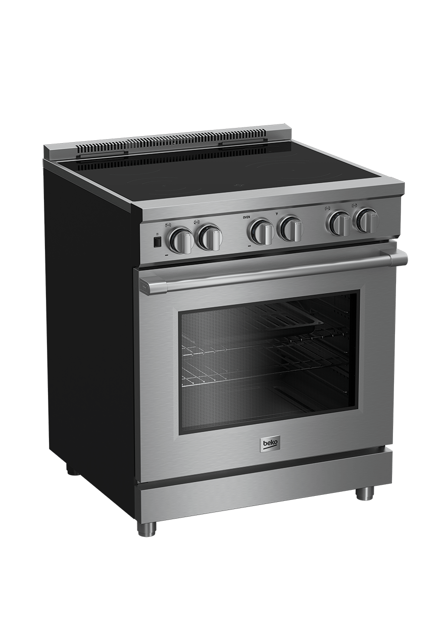 30" Stainless Steel Pro-Style Induction Range