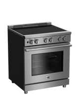 30" Stainless Steel Pro-Style Induction Range