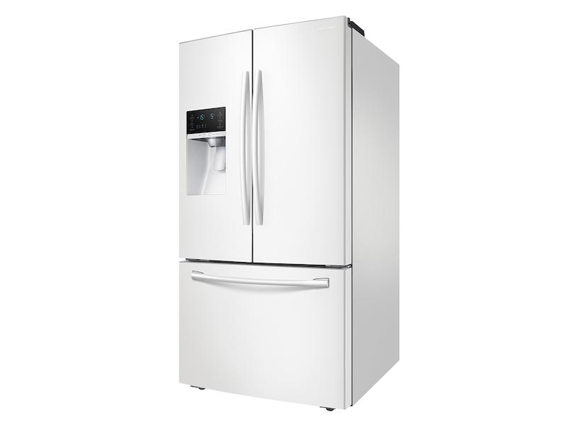 23 cu. ft. French Door Refrigerator in White