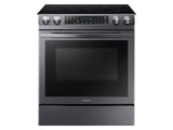 5.8 cu. ft. Slide-In Electric Range in Black Stainless Steel