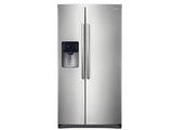 25 cu. ft. Side-by-Side Refrigerator with In-Door Ice Maker in Stainless Steel