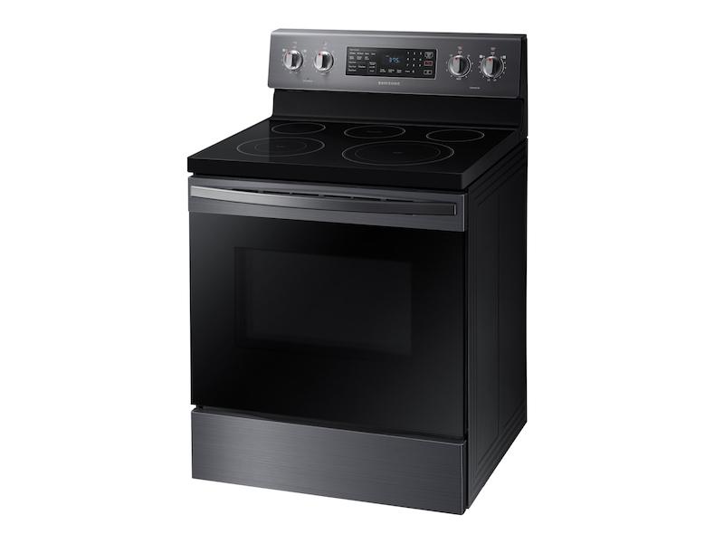 5.9 cu. ft. Freestanding Electric Range with Convection in Black Stainless Steel