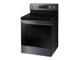 5.9 cu. ft. Freestanding Electric Range with Convection in Black Stainless Steel