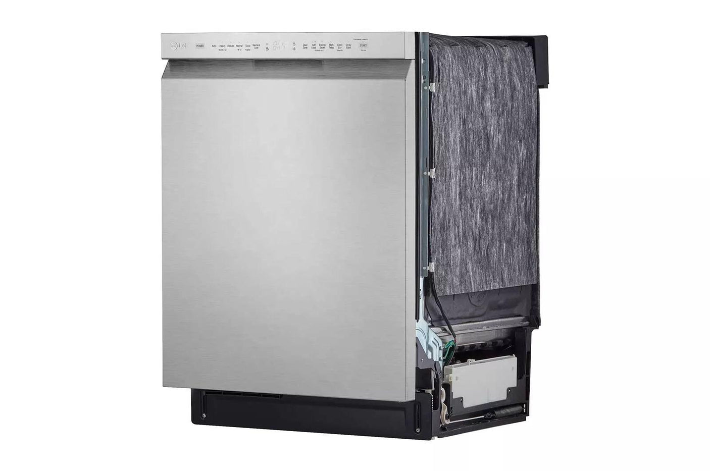 24-inch Wide QuadWash™ Front Control Dishwasher - Stainless Steel