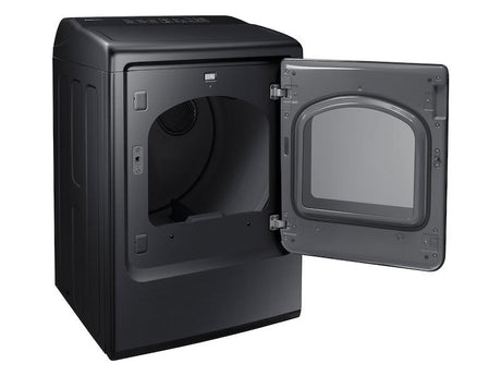 7.4 cu. ft. Electric Dryer with Integrated Controls in Black Stainless Steel