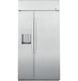 GE Profile™ Series 48" Smart Built-In Side-by-Side Refrigerator with Dispenser