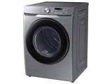 7.5 cu. ft. Front Load Electric Dryer with Sensor Dry in Platinum