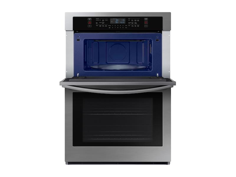 30" Smart Electric Wall Oven with Microwave Combination in Stainless Steel