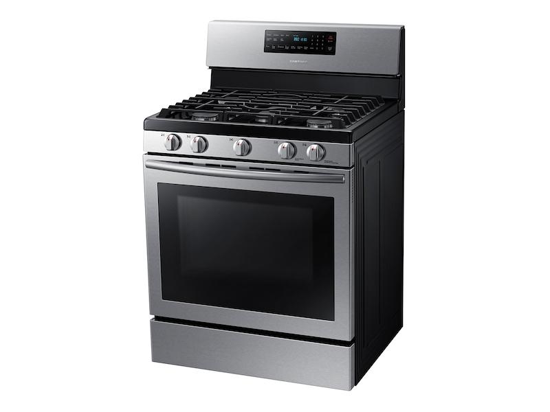 5.8 cu. ft. Freestanding Gas Range with Convection in Stainless Steel