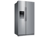 25 cu. ft. Side-by-Side Refrigerator with In-Door Ice Maker in Stainless Steel