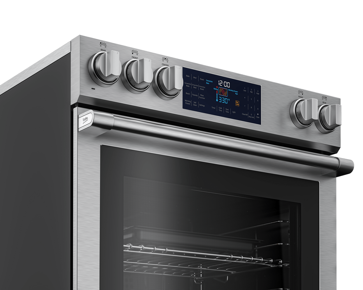 30" Stainless Steel Slide-In Electric Range